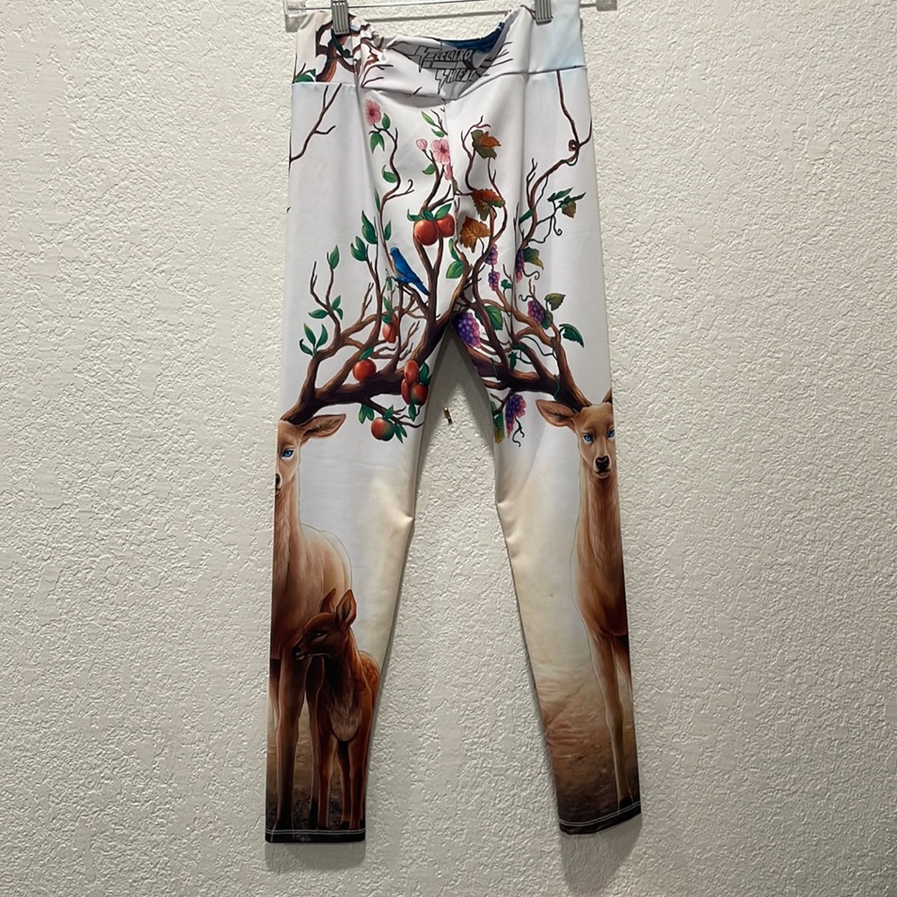 Electro thread leggings Size Large